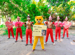 💝Dance Greetings From Bangladesh's Jungle (1 - 2 days regular delivery)