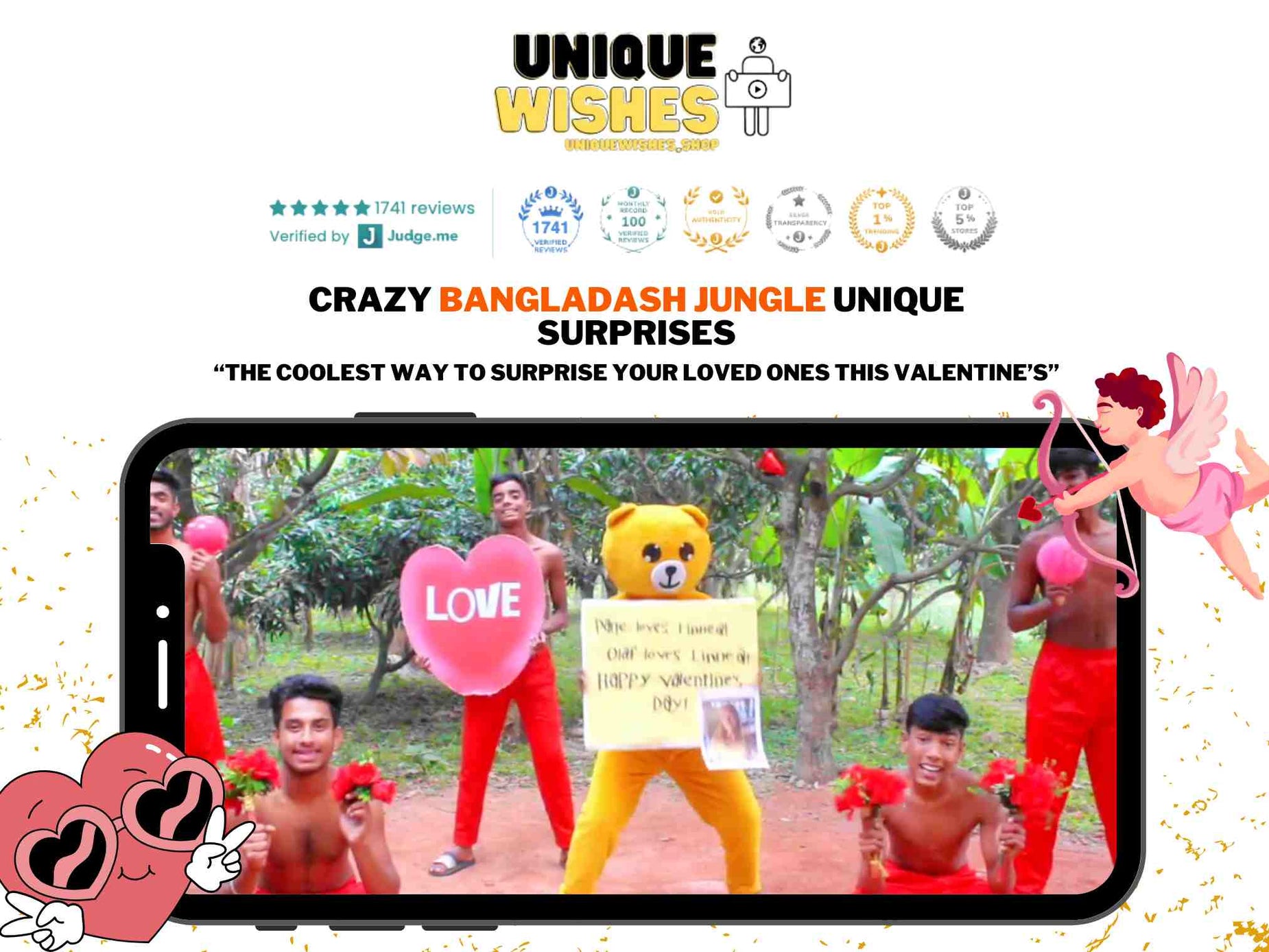 Unique Wishes - The Funniest Surprise Starting from $15.99
