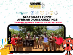 💝African Crazy Dance Greetings (Made by REAL HUMANS with Love)