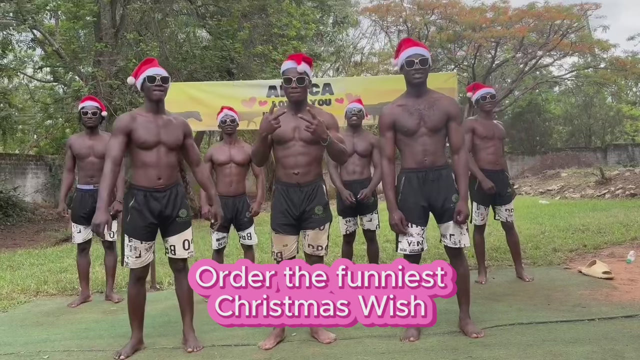 💝African Crazy Dance Greetings (Made by REAL HUMANS with Love)