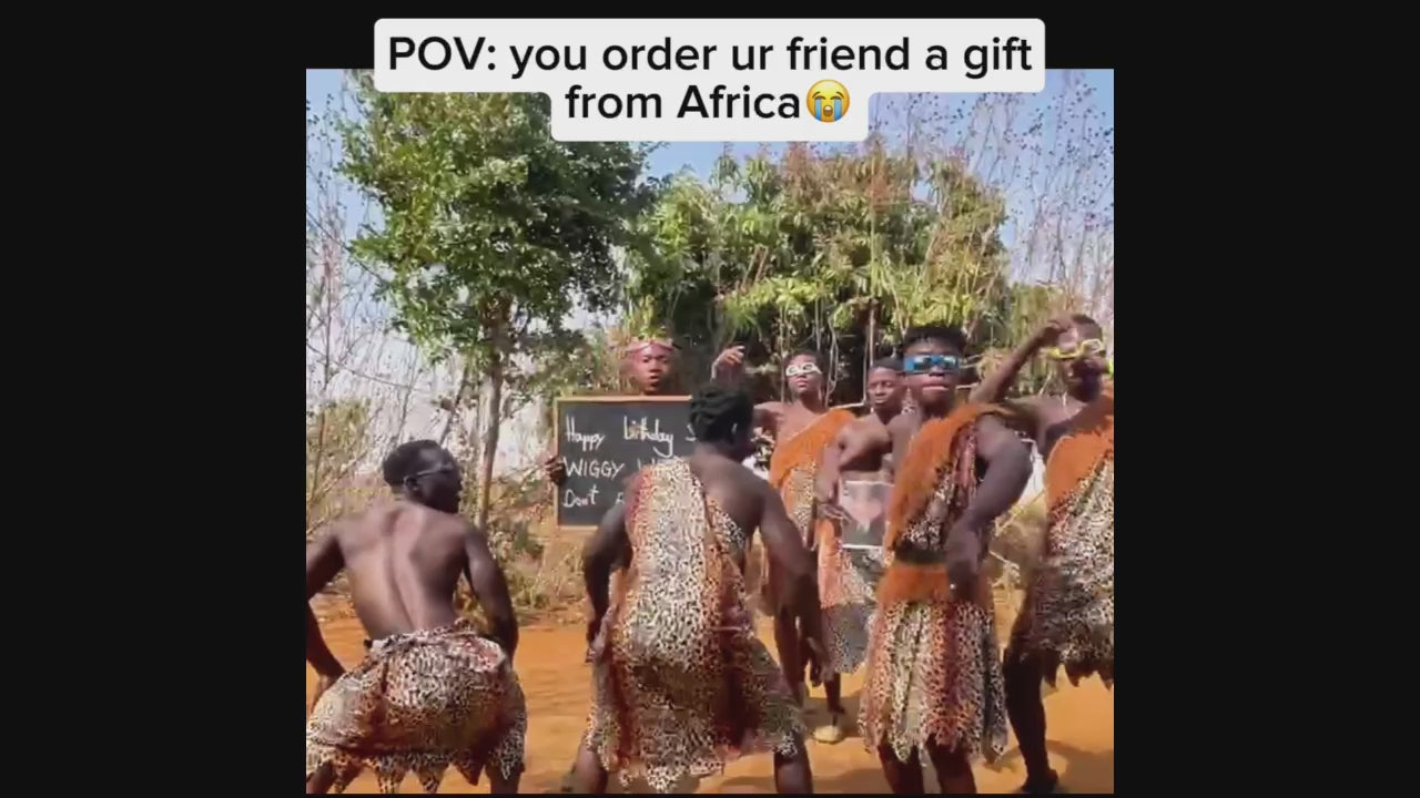 💝African Dance Greetings (End Of Season Sale)